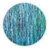 Water Onder de Brug Keramische Trek Knop (Voorkant)