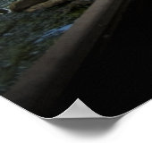 Water onder de brug poster (Hoek)