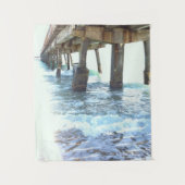 "WATER ONDER DE BRUG"-TAPESTRIE (50 x 60 inch) Wandkleed (Voorkant)