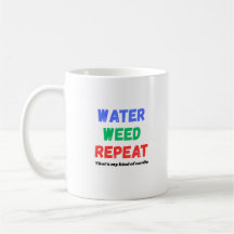 Water Onkruid Herhaal Funny Tuinieren T-Shirt