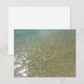 Water op Abstracte Natuur Beach I Fotografie (Voorkant / Achterkant)