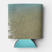 Water op Abstracte Natuur Beach I Fotografie Blikjeskoeler (Voorkant)