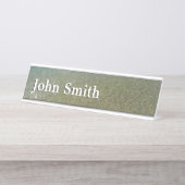 Water op Abstracte Natuur Beach I Fotografie Bureau Naambordje (Voorkant)