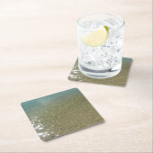 Water op Abstracte Natuur Beach I Fotografie Kartonnen Onderzetters (Insitu)