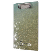 Water op Abstracte Natuur Beach I Fotografie Klembord (Links)