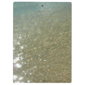 Water op Abstracte Natuur Beach I Fotografie Klembord (Achterkant)