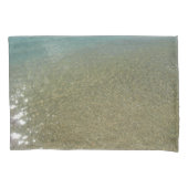 Water op Abstracte Natuur Beach I Fotografie Kussensloop (Voorkant)