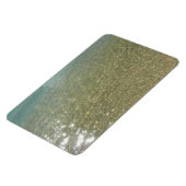 Water op Abstracte Natuur Beach I Fotografie Magneet (Linkerzijde)