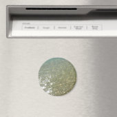 Water op Abstracte Natuur Beach I Fotografie Magneet (Insitu (Vaatwasser))