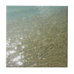 Water op Abstracte Natuur Beach I Fotografie Tegeltje