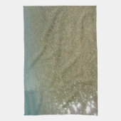 Water op Abstracte Natuur Beach I Fotografie Theedoek (Verticaal)
