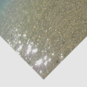 Water op Abstracte Natuur Beach I Fotografie Tissuepapier (Detail)