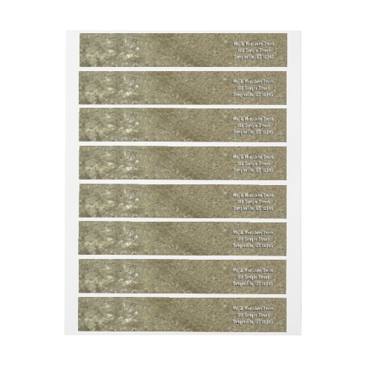 Water op Abstracte Natuur Beach II Fotografie (Vel)