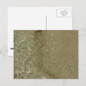 Water op Abstracte Natuur Beach II Fotografie Briefkaart (Voorkant / Achterkant)