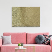 Water op Abstracte Natuur Beach II Fotografie Canvas Afdruk (Insitu (Woonkamer))