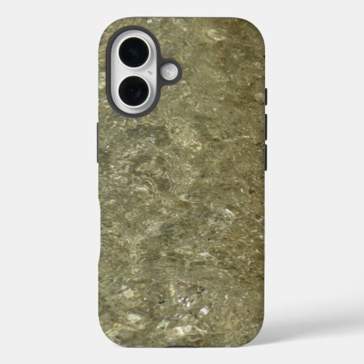Water op Abstracte Natuur Beach II Fotografie Case-Mate iPhone Case (Achterkant)