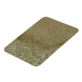 Water op Abstracte Natuur Beach II Fotografie Magneet (Linkerzijde)