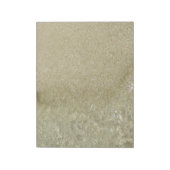 Water op Abstracte Natuur Beach II Fotografie Notitieblok (Linkerzijde)