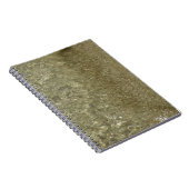 Water op Abstracte Natuur Beach II Fotografie Notitieboek (Rechterzijde)