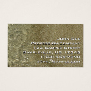 Water op Abstracte Natuur Beach II Fotografie Visitekaartje