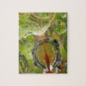 Water op dandelionzaad, CA Legpuzzel (Verticaal)