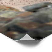 Water op de Lakeshore-kleur 16x20 Poster (Hoek)