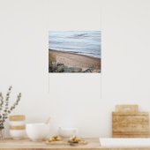 Water op de Lakeshore-kleur 16x20 Poster (Keuken)