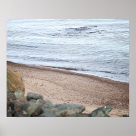 Water op de Lakeshore-kleur 16x20 Poster