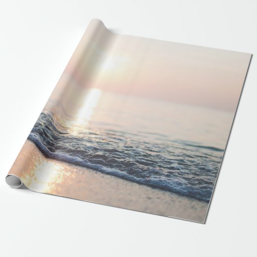 WATER OP DE SEASHORE CADEAUPAPIER (Uitgerold)