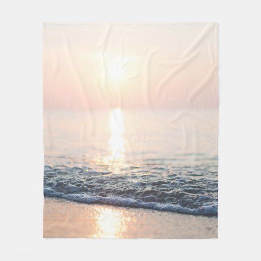 WATER OP DE SEASHORE FLEECE DEKEN (Voorkant)