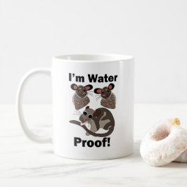 Water Opossum Ik ben Waterdicht Grappig Koffiemok