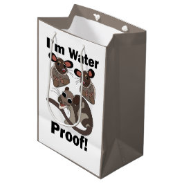 Water Opossum Ik ben Waterdicht Grappig Medium Cadeauzakje