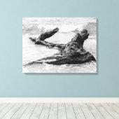 water over kunst canvas afdruk (Insitu (Houten vloer))