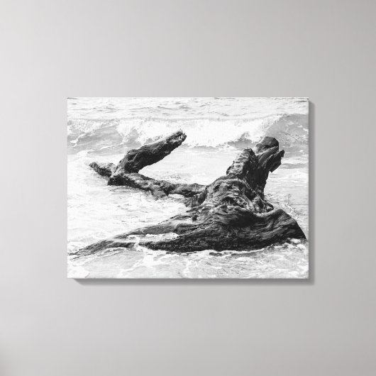 water over kunst canvas afdruk (Voorkant)