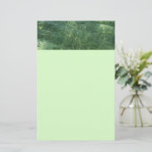 Water over Zee Grass II (Blauw en groen) Foto Briefpapier (Staand voorkant)