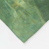 Water over Zee Grass II (Blauw en groen) Foto Fleece Deken (Hoek)