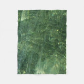Water over Zee Grass II (Blauw en groen) Foto Fleece Deken (Voorkant)