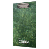 Water over Zee Grass II (Blauw en groen) Foto Klembord (Links)