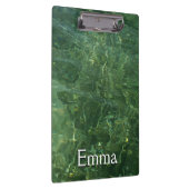 Water over Zee Grass II (Blauw en groen) Foto Klembord (Rechts)