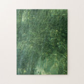 Water over Zee Grass II (Blauw en groen) Foto Legpuzzel (Verticaal)