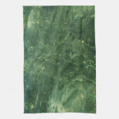 Water over Zee Grass II (Blauw en groen) Foto Theedoek (Verticaal)