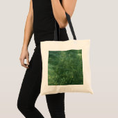 Water over Zee Grass II (Blauw en groen) Foto Tote Bag (Voorkant (product))
