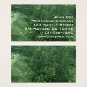 Water over Zee Grass II (Blauw en groen) Foto Visitekaartje (Voorkant /achterkant)