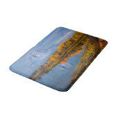 Water | Oxbow Bend Jackson Wyoming Badmat (Gekanteld)