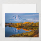 Water | Oxbow Bend Jackson Wyoming Bedankkaart (Voorkant / Achterkant)