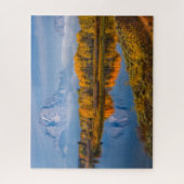 Water | Oxbow Bend Jackson Wyoming Legpuzzel (Verticaal)