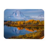 Water | Oxbow Bend Jackson Wyoming Magneet (Horizontaal)