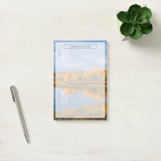 Water | Oxbow Bend Jackson Wyoming Post-it® Notes (Kantoor)