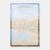 Water | Oxbow Bend Jackson Wyoming Post-it® Notes (Voorkant)