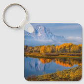 Water | Oxbow Bend Jackson Wyoming Sleutelhanger (Voorkant)